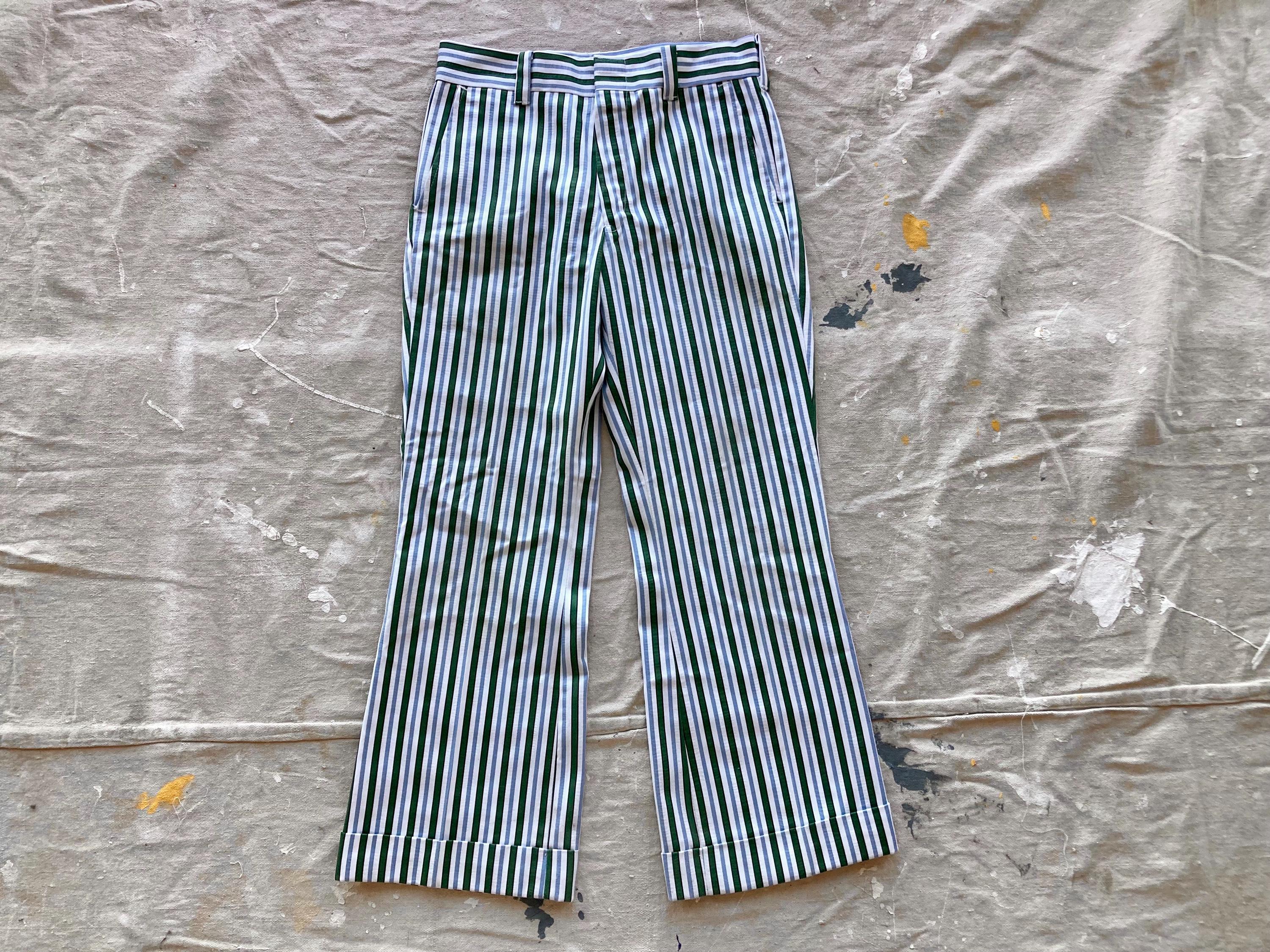 60s Striped Pants - Etsy Canada