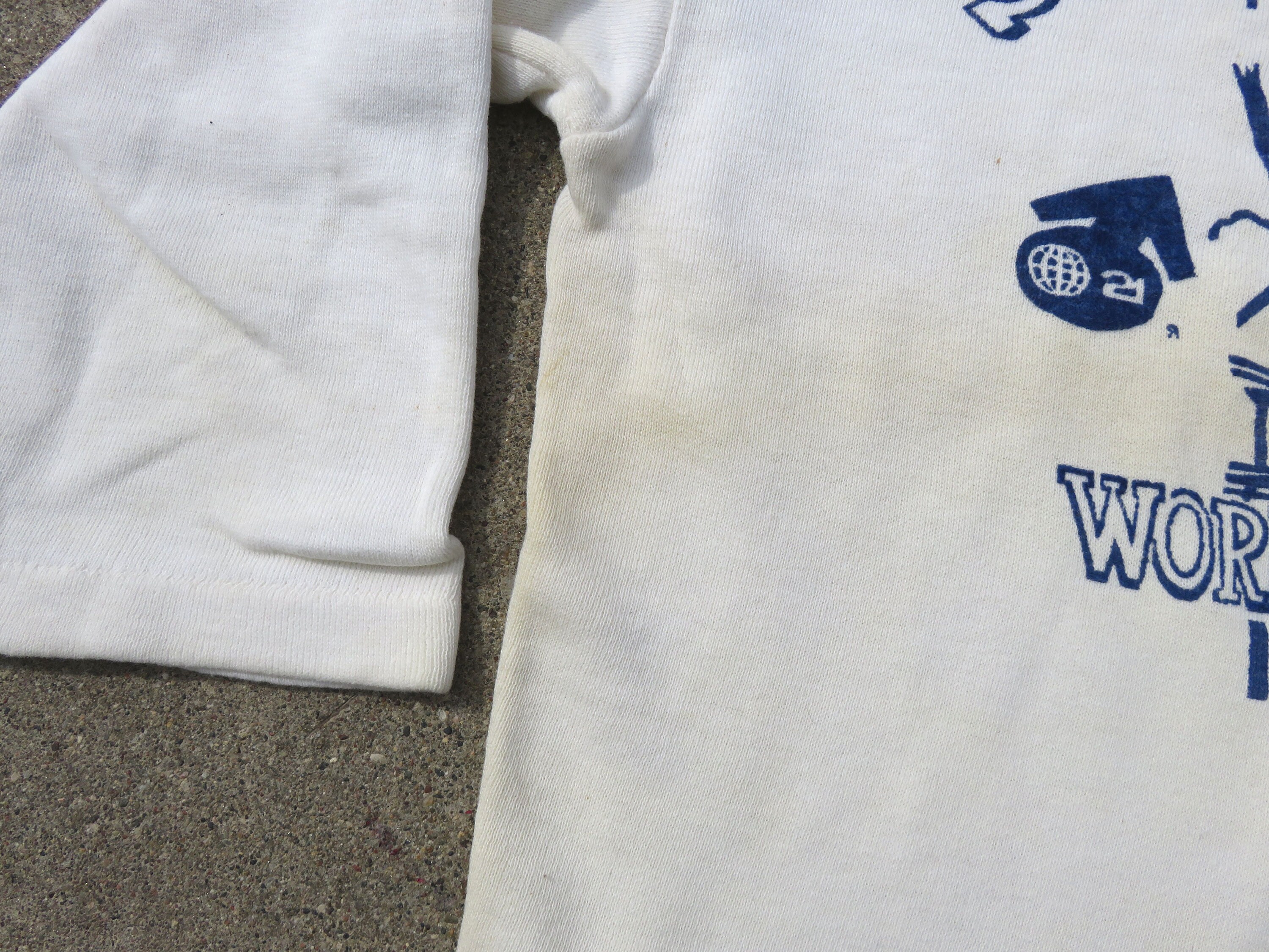 XS S 1962 Seattle Worlds Fair Cotton Sweatshirt 60s Sweatshirt