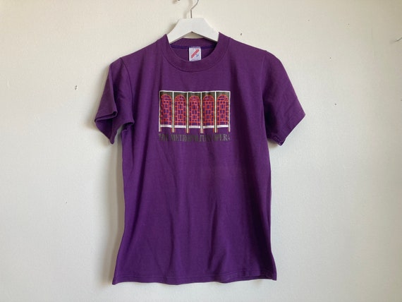 S 90s Metropolitan Opera T Shirt Purple Manhattan… - image 2