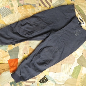 36" 60s Blue USAF US Air Force E-1A Extreme Cold Weather Flying Trousers Wool Pants Fruhauf SW Garment Co. Military Surplus 1960s