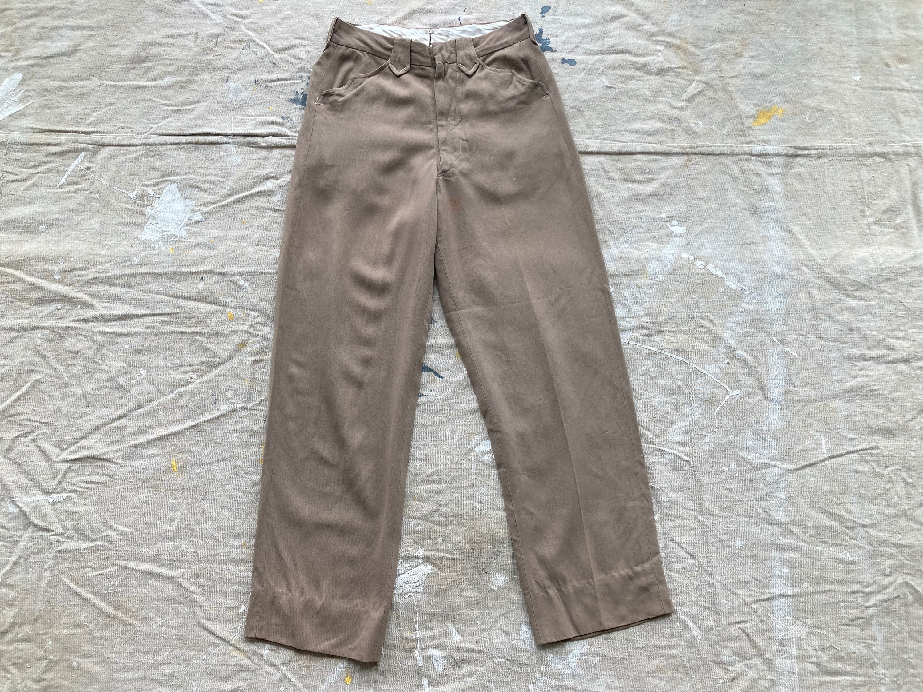 1950s Gabardine Slacks - Etsy 1950s Gabardine Slacks - Etsy