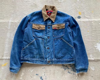 1940-1950年代 NY.J.D. Schlang Co.社製 米国 ヴィン Vintage 1950s PENNEY'S Whipcord Work Jacket ~ Size 38