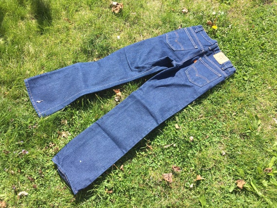 80s Orange Tab Levi's Student Jeans, 29x31 Straig… - image 5