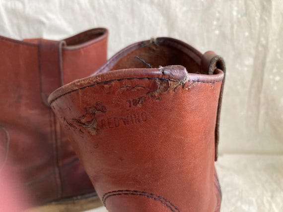 Size 11 11.5 1960s Red Wing Pecos Boots Pull on Irish Setter Sport