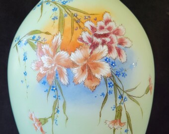 Bristol England Floral Antique Vase 1920