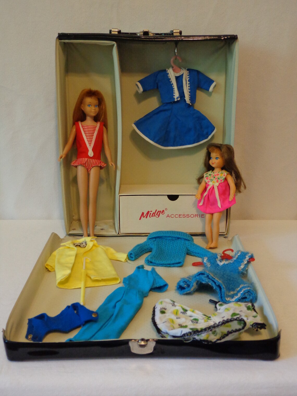 1963 Midge Barbie Doll Case 1963 Skipper 1965 Tutti and - Etsy