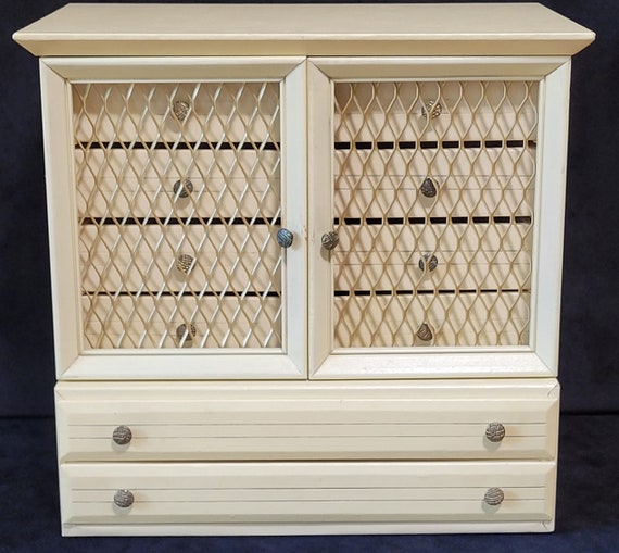 MidCentury French Provincial Jewelry Box Gem