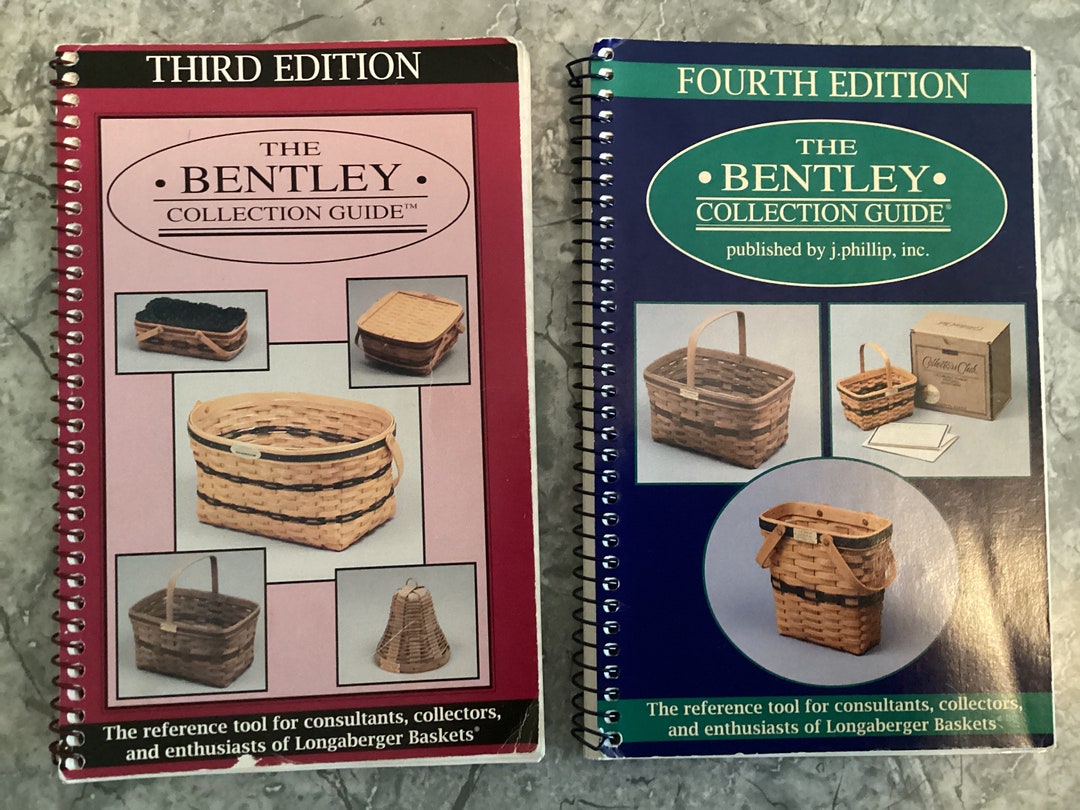 Vintage Bentley Collection Guide Longaberger Basket Guides Etsy