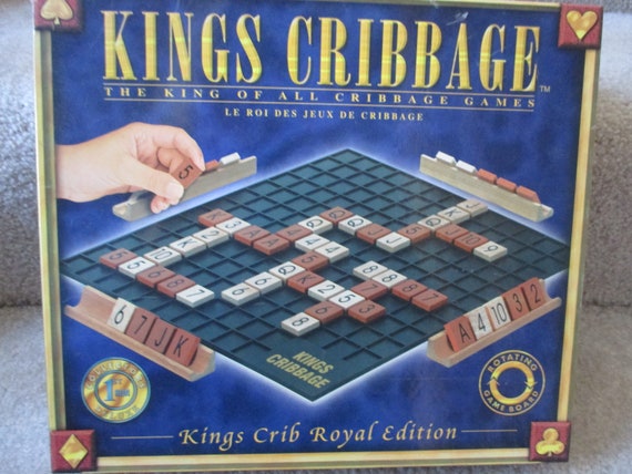 Vintage King S Cribbage The King Of All Cribbage Game Etsy