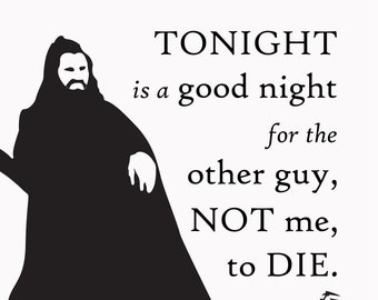 Nandor the Relentless Print - What We Do in the Shadows, Tonight is a Good Night