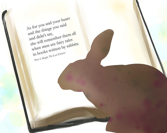 Peter S Beagle Das Letzte Einhorn Zitat Fur Sie Und Ihr Etsy