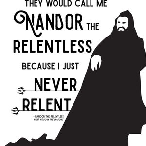 Nandor the Relentless Print - What We Do in the Shadows