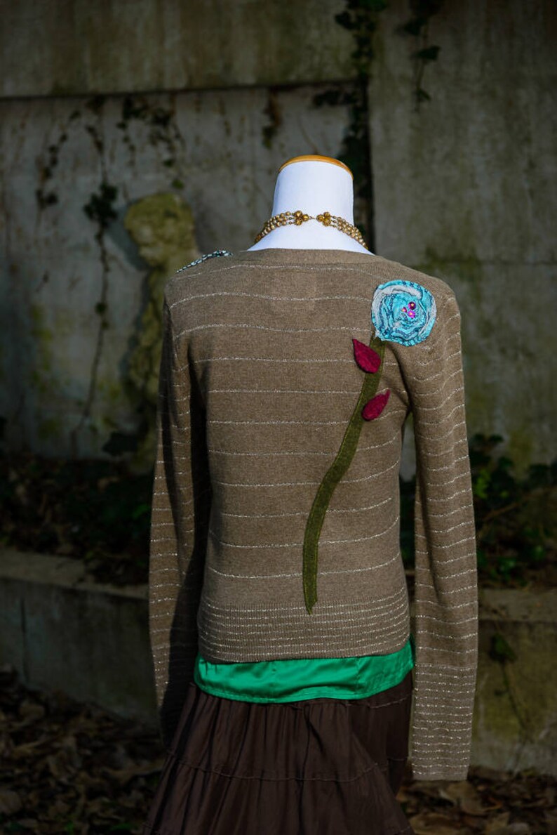 Gypsy Reverse Hem Sweater main image 1