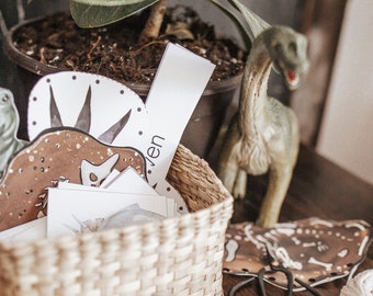 Paleontology Morning Basket Activities, Homeschool Resources, Morning Baskets, Dinosaurs, Fossils, Preschool Activities, Printable
