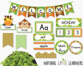 Jungle Classroom Etsy
