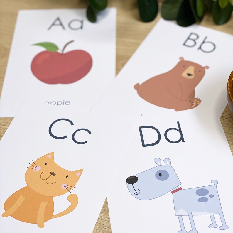 Alphabet Flash Cards For Your Classroom Or Little Learners