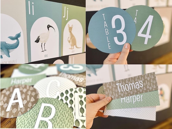 AUSTRALIAN BUSH Classroom Bundle  | School Decor  | Australian | Koala | Australian Animal Themed Classroom Decor