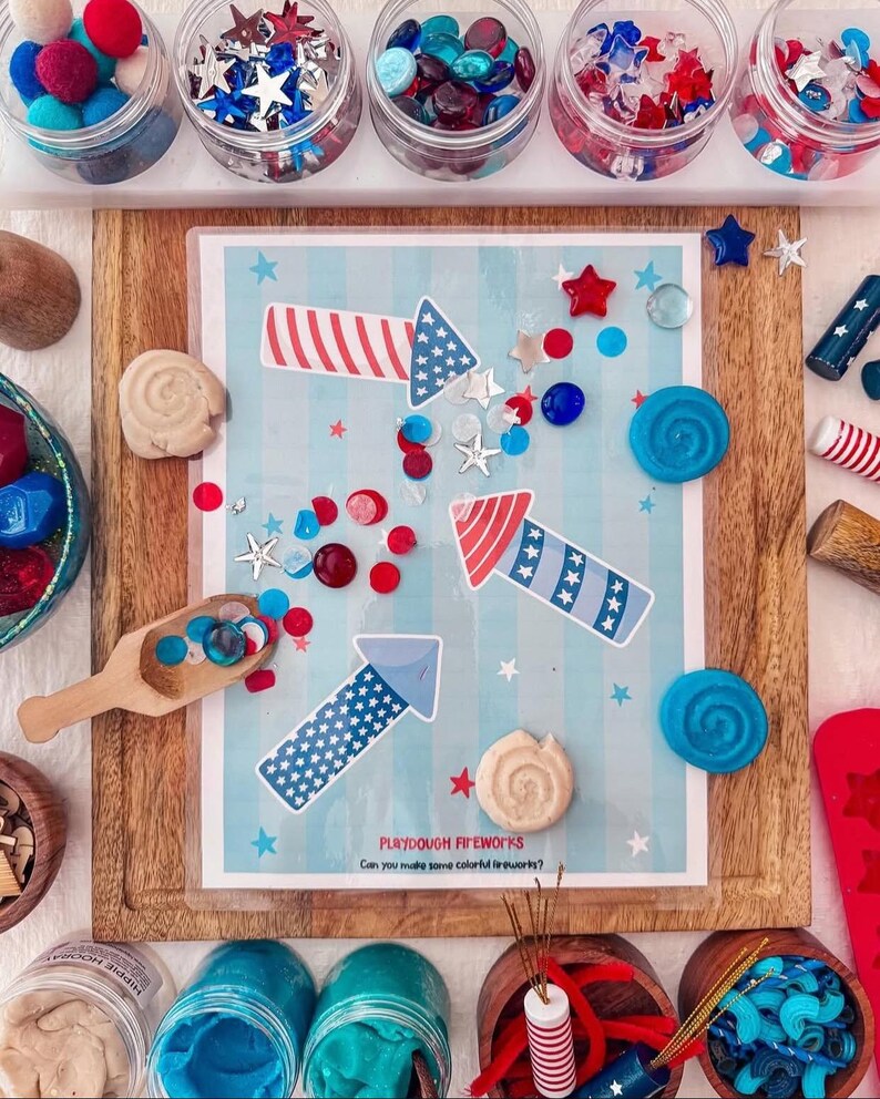 4th of July Activity Pack for Kids, Homeschool Resources, Preschool ...