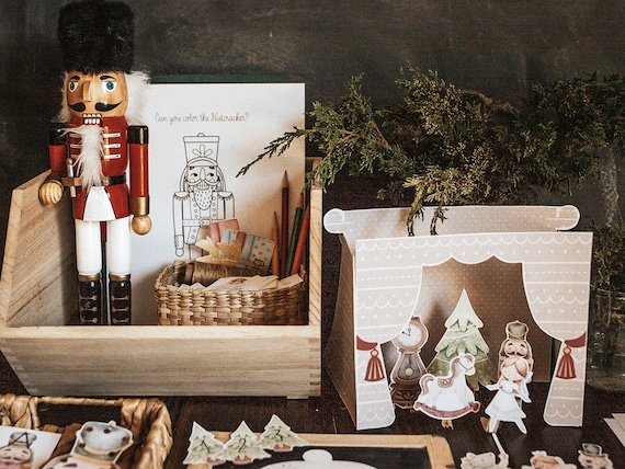 Nutcracker Christmas Morning Basket, Christmas, The Nutcracker, Homeschool Resources, Morning Baskets, Christmas Activities, Printable