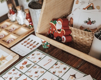 Holly Jolly Christmas  Morning Basket, Homeschool Resources, Christmas Activity Pack, Christmas , Holidays, Christmas Activities, Printable