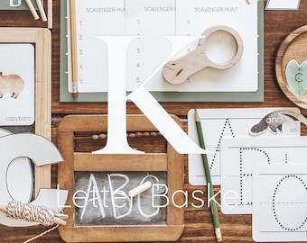 K LETTER BASKET | K is for Koala | Alphabet Learning | Preschool | Alphabet Letters | Homeschool | A-Z Alphabet Letters | Printable