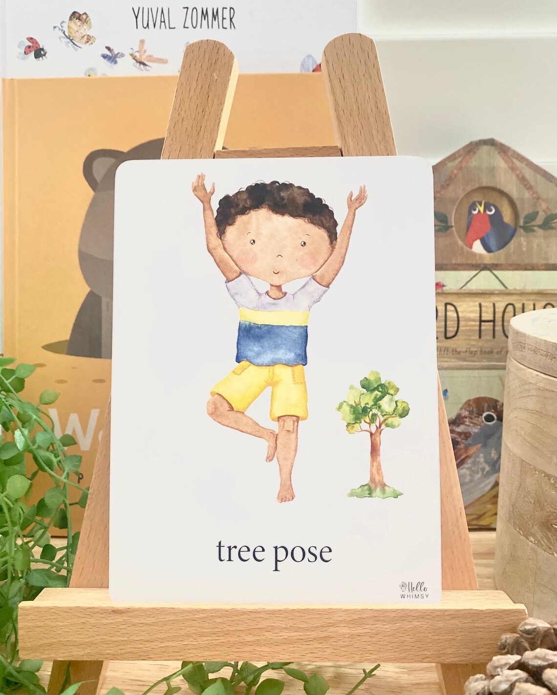 Kids Yoga Flashcards Yoga for Kids Flashcards Digital | Etsy Australia