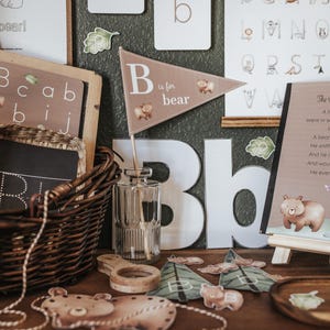 Pacote de cesta de letras do alfabeto | Aprendizagem do alfabeto | Pré-escola | Letras do alfabeto | Educação domiciliar | Letras do alfabeto de A a Z | Para impressão