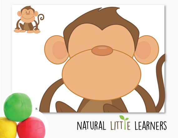 Zoo Animal Playdough Mats Playdough Activities For Kids Etsy
