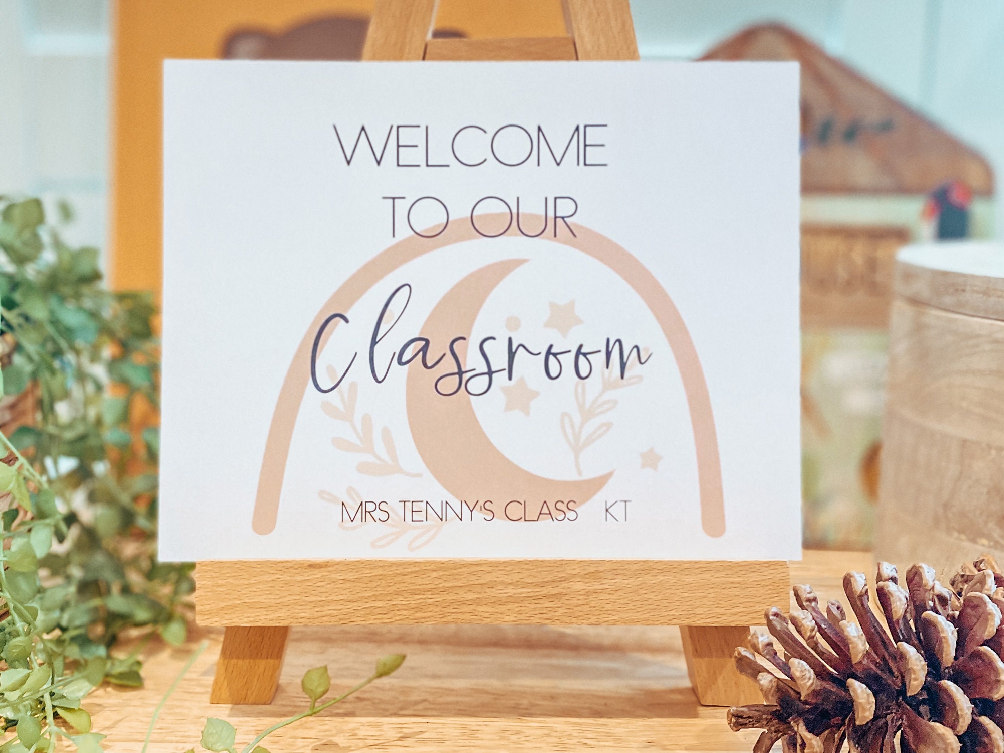 School signs and labels