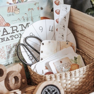 On The Farm Morning Basket Activities, Homeschool Resources, Morning Baskets, Agriculture, Preschool Activities, Printable