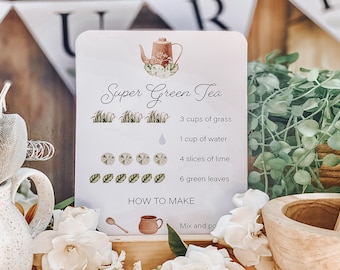Potion Play Recipe Cards | Potions | Potion Play | Potion Cards | Mud Kitchen Recipe Cards | Mud Kitchen Play | Imaginative Play