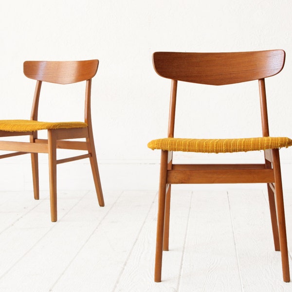 RESERVED - PAIR Farstrup Dining Chairs Denmark