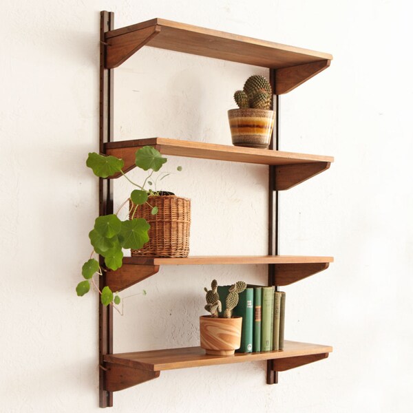 Mid Century Wall Unit Bookshelf