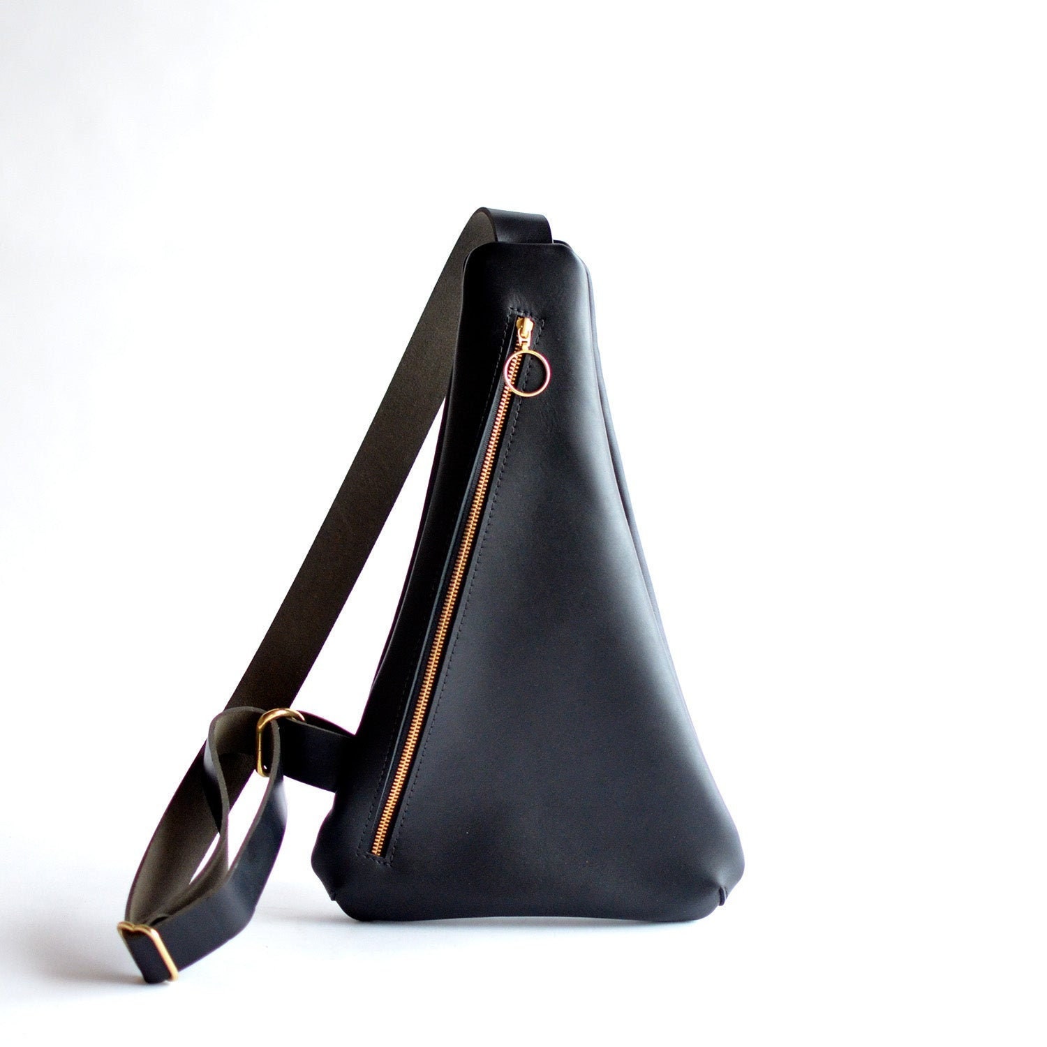 Geometric Graphic Sling Bag, Fashion Shoulder Chest Bag, Wide Strap Multi  Zipper Crossbody Purse - Temu Austria