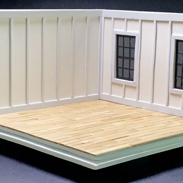 1:24 Scale Roombox Design On a Budget Dollhouse