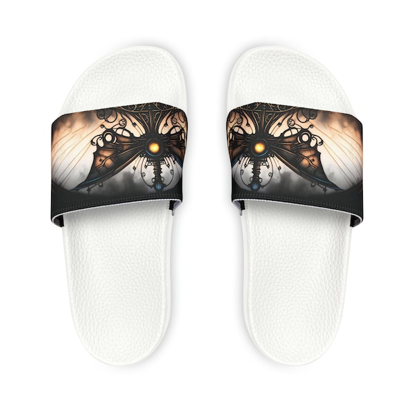 Clockwork Moth Anyone's PU Slide Sandals