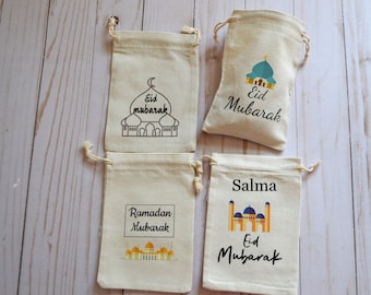 Ramadan Goodie bags, Eid goodie bags, Eid candy bags, Ramadan kids favors and treats, Eid party supplies and gifts, Personalized bags, kids