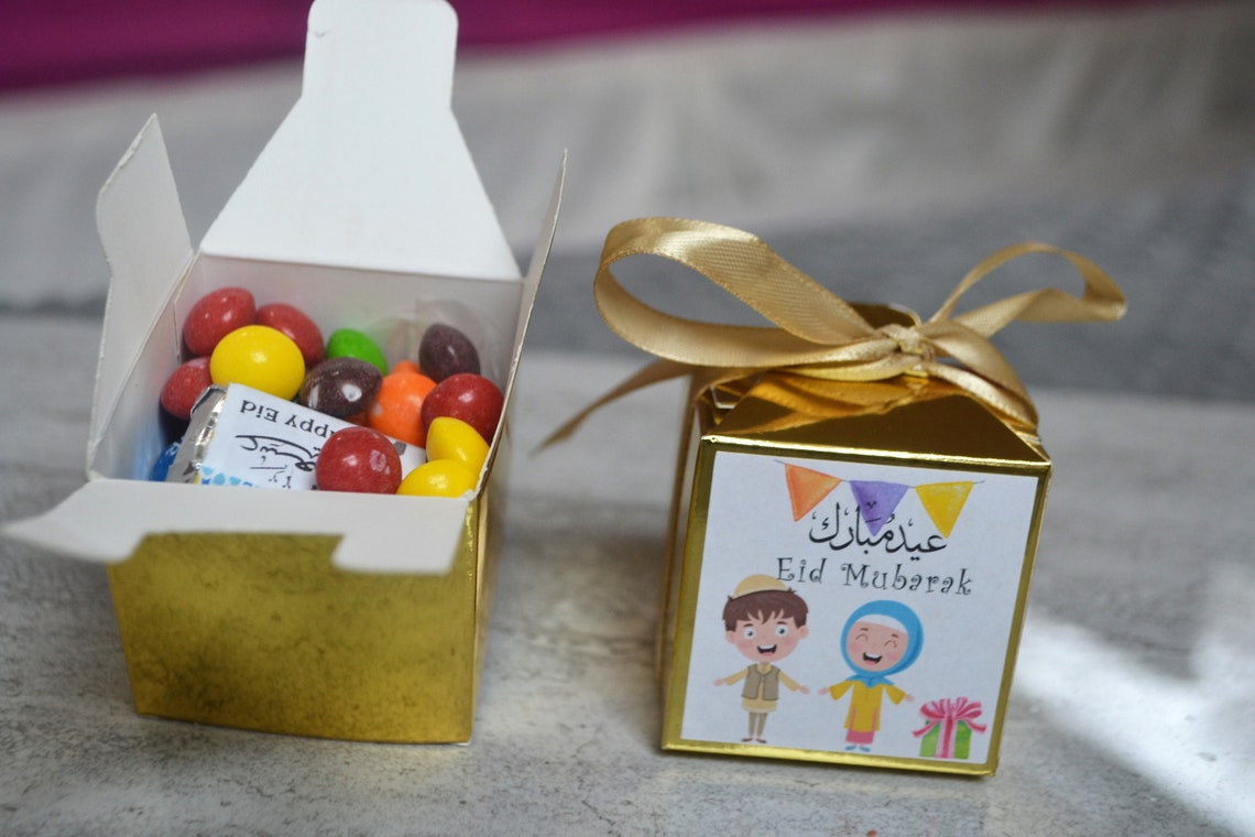 Eid Goodie bags Ramadan candy box Eid gift bags Eid candy Etsy