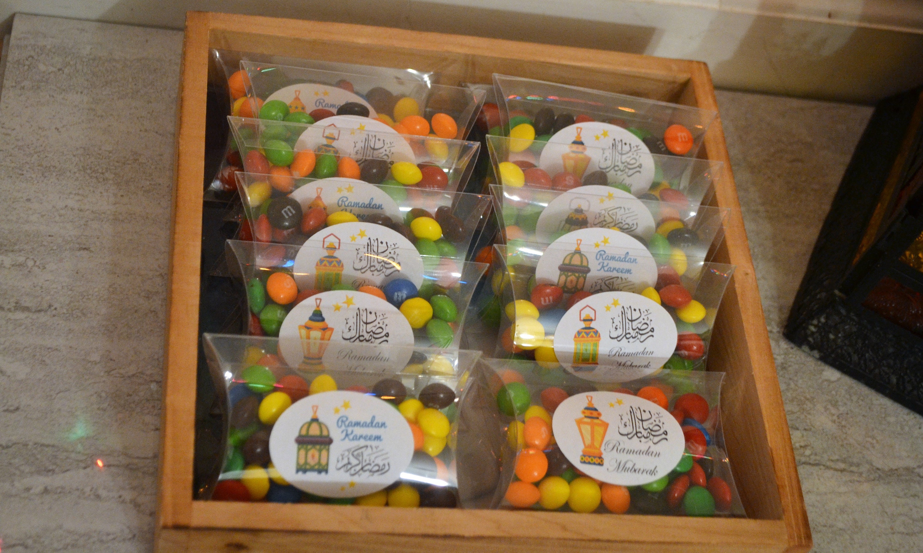 Set of 10 Ramadan Goodie Bags Eid Candy Box Ramadan Gift Etsy