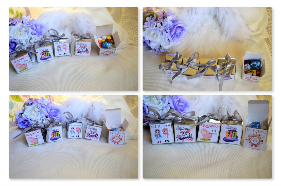 Eid Goodie bags Ramadan candy box Eid gift bags Eid candy Etsy