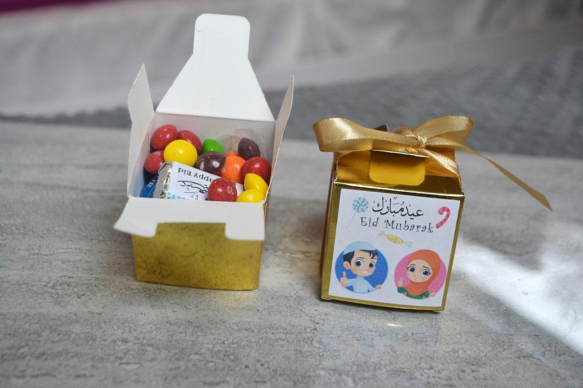 Eid Goodie bags Ramadan candy box Eid gift bags Eid candy Etsy