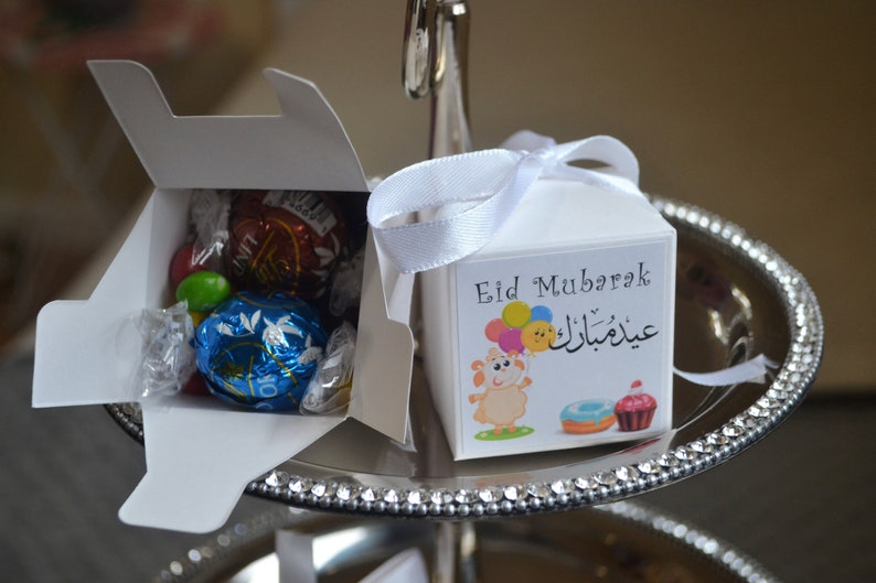 Eid Goodie bags, Ramadan candy box, Eid gift bags, Eid candy boxes, Eid kids favors and treats, Eid party supplies image 9