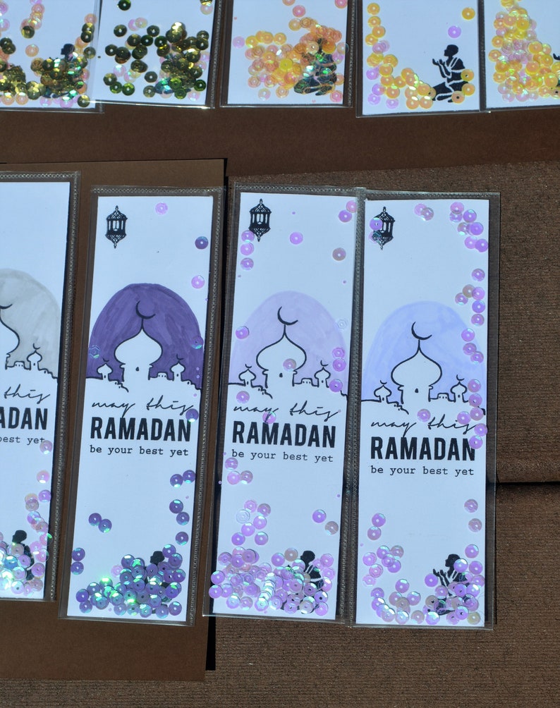 Islamic Bookmark Handmade Bookmark Ramadan Bookmark Etsy