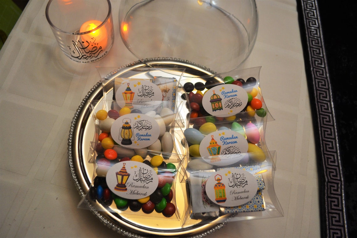 Set of 10 Ramadan Goodie Bags Eid Candy Box Ramadan Gift Etsy