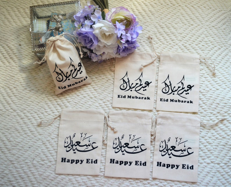 Eid goodie bags Eid gift bag Set of 6 Ramadan kids favors Etsy