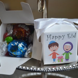 Eid Goodie bags, Ramadan candy box, Eid gift bags, Eid candy boxes, Eid kids favors and treats, Eid party supplies Design 1