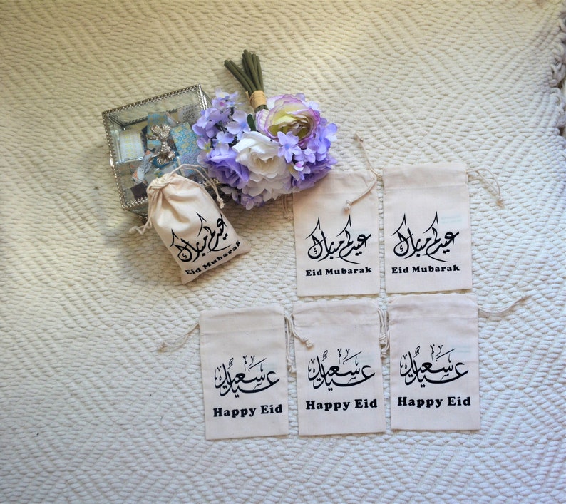 Ramadan Goodie Bags Eid Gift Bag Set of 6 Ramadan Kids Etsy