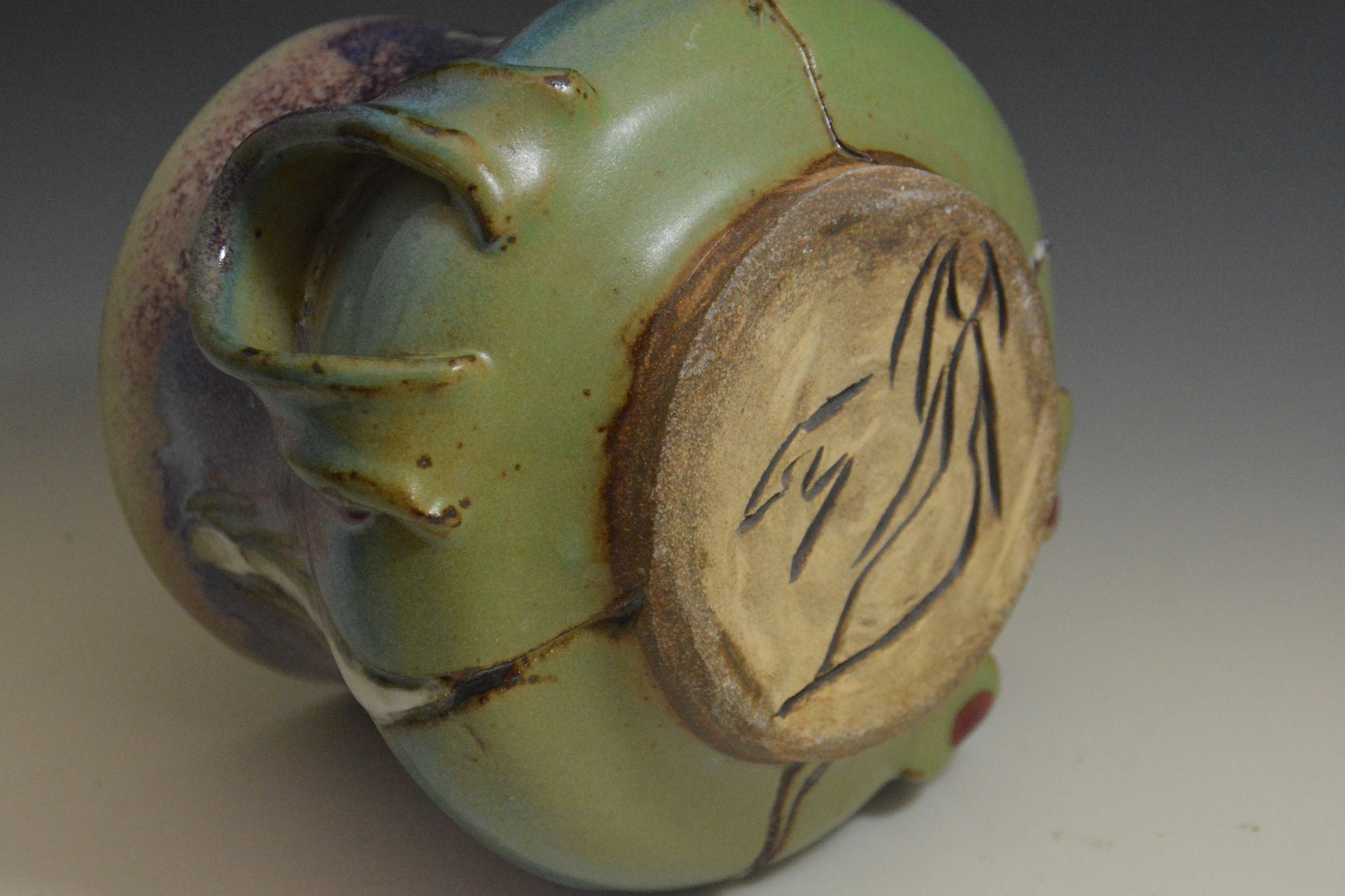 Wine Ceramic Cooler. Pottery Wine cooler Pottery Wedding gift Etsy