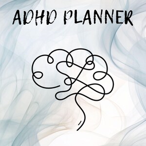ADHD Planner, Printable PDF