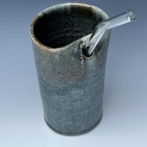 Wheel Thrown Straw Cup